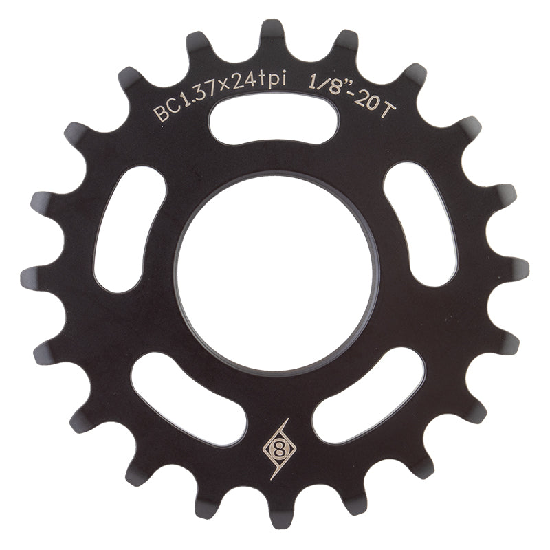 Origin 8 Track Cog (1/8"-20T) (20-tooth Mid Drive Cog)