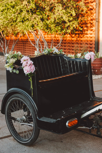 Premium Wedding Pedicab