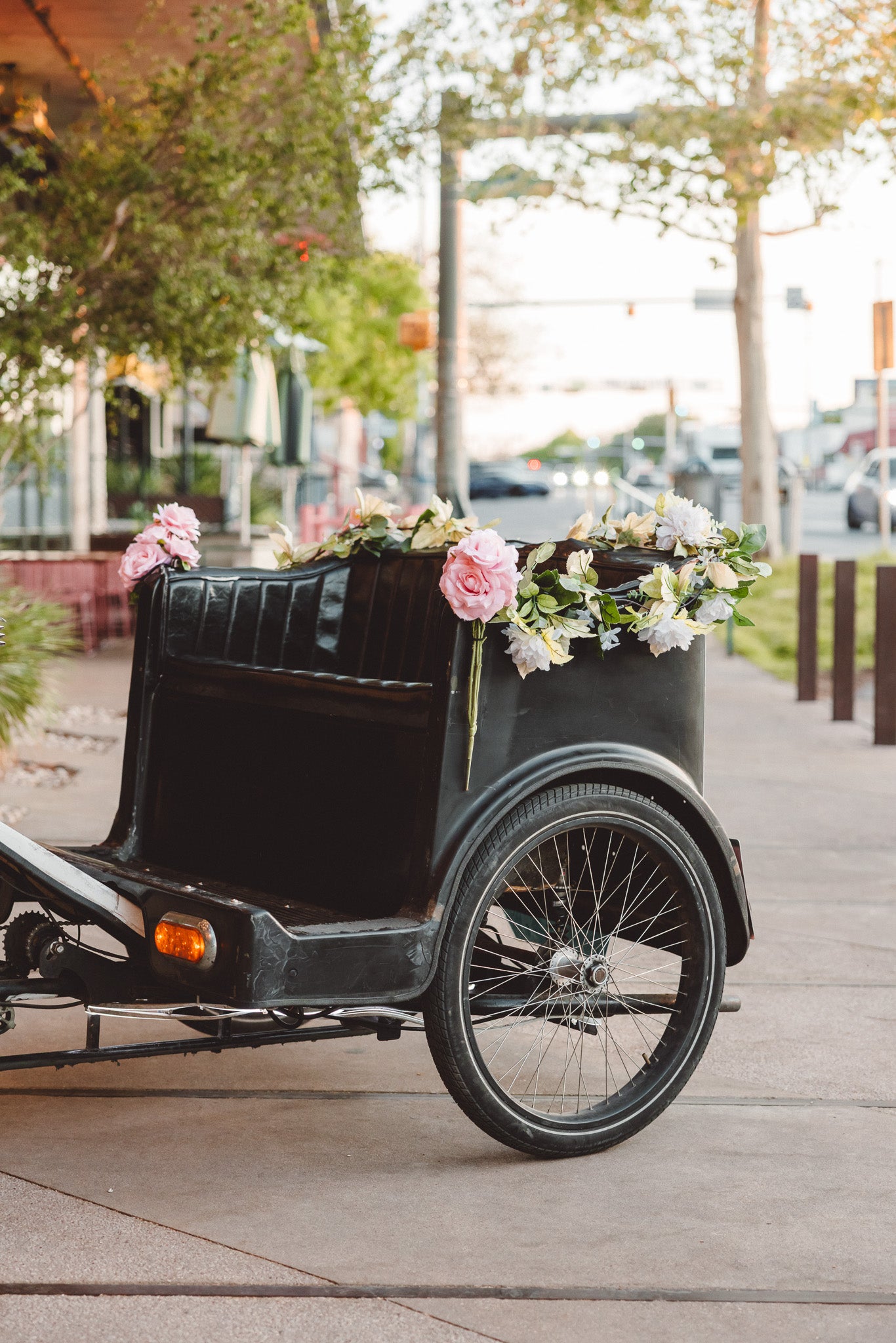 Premium Wedding Pedicab