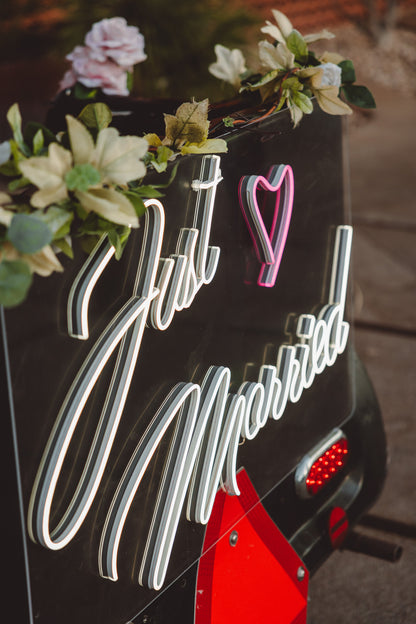 Premium Wedding Pedicab