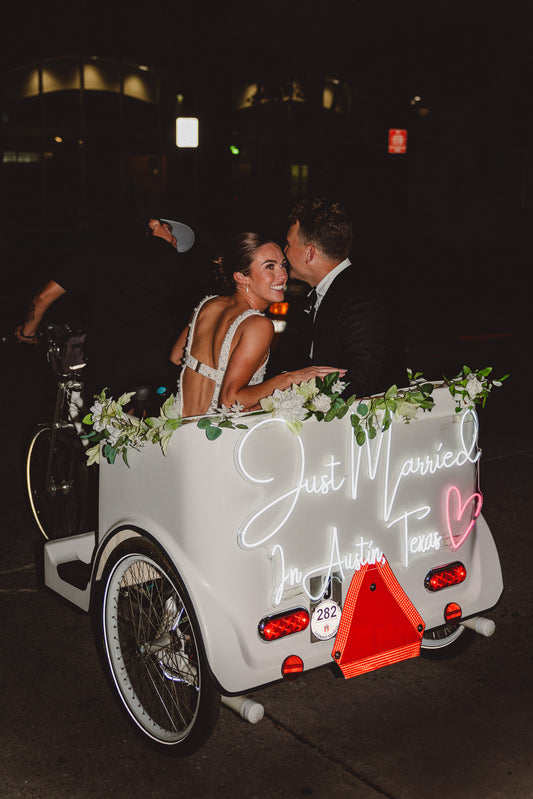 VIP Wedding Pedicab