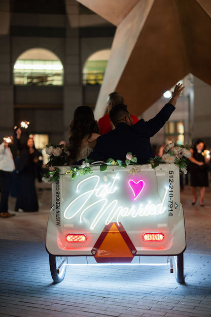 VIP Wedding Pedicab