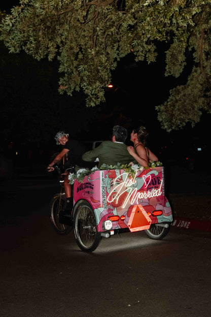 Premium Wedding Pedicab